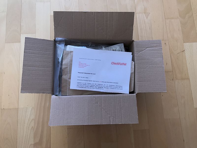 Paket mit Futterproben für Deinen Chihuahua